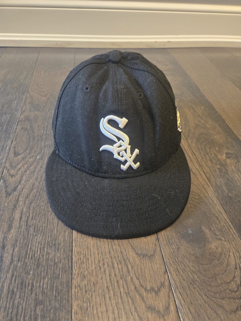 New Era Chicago White Sox Black Cap with White Logo